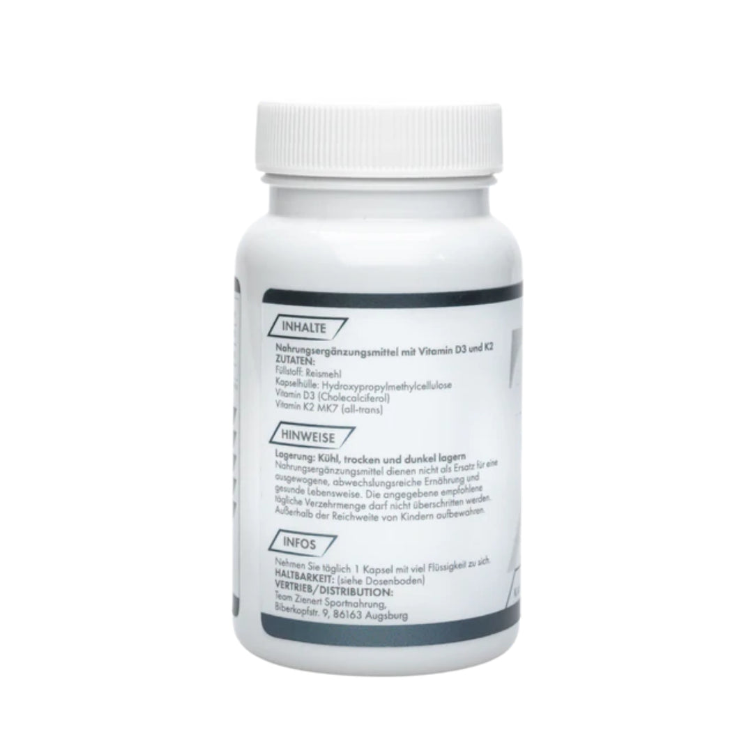 ZNT Nutrition Vitamin D3+K2 90 Kapseln