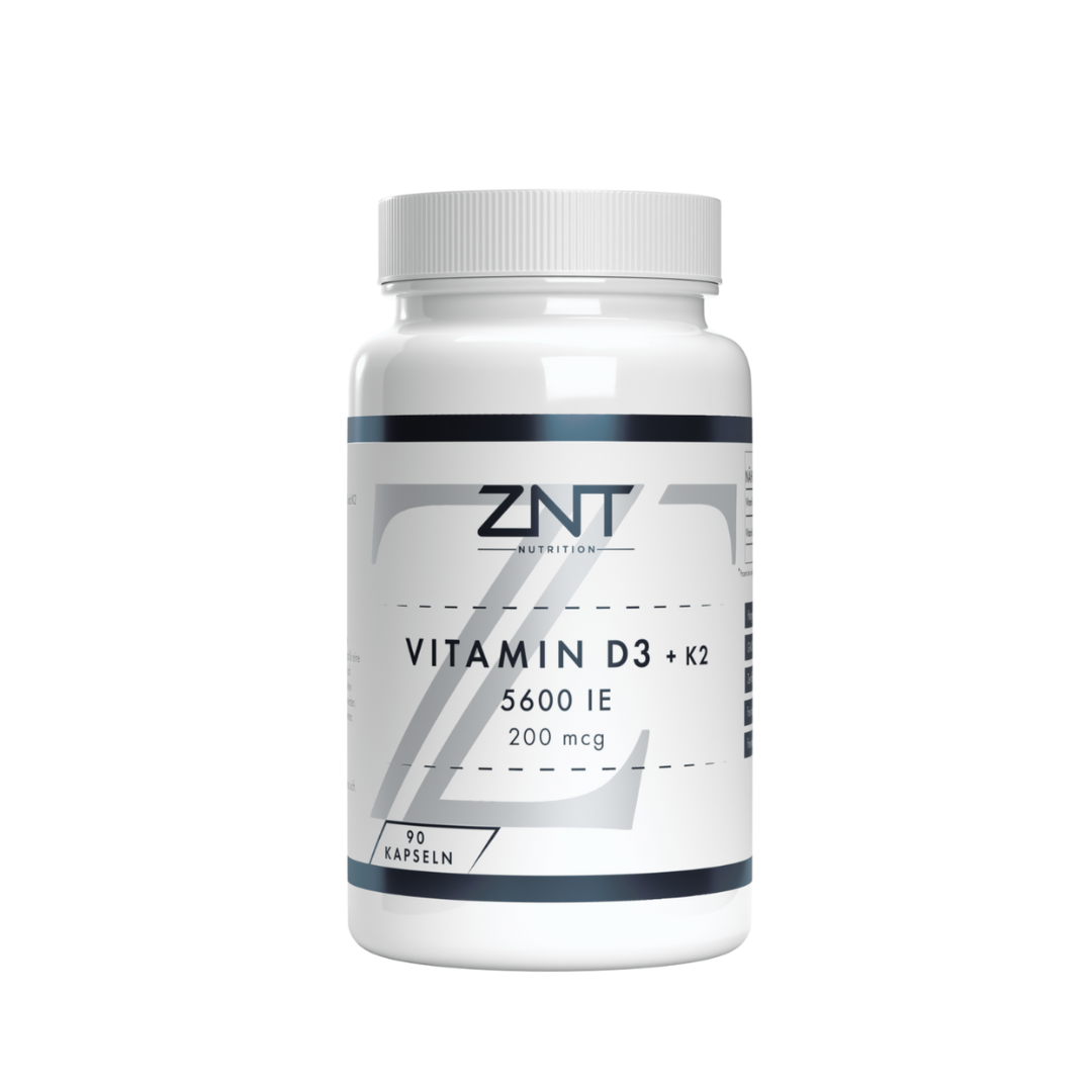 ZNT Nutrition Vitamin D3+K2 90 Kapseln