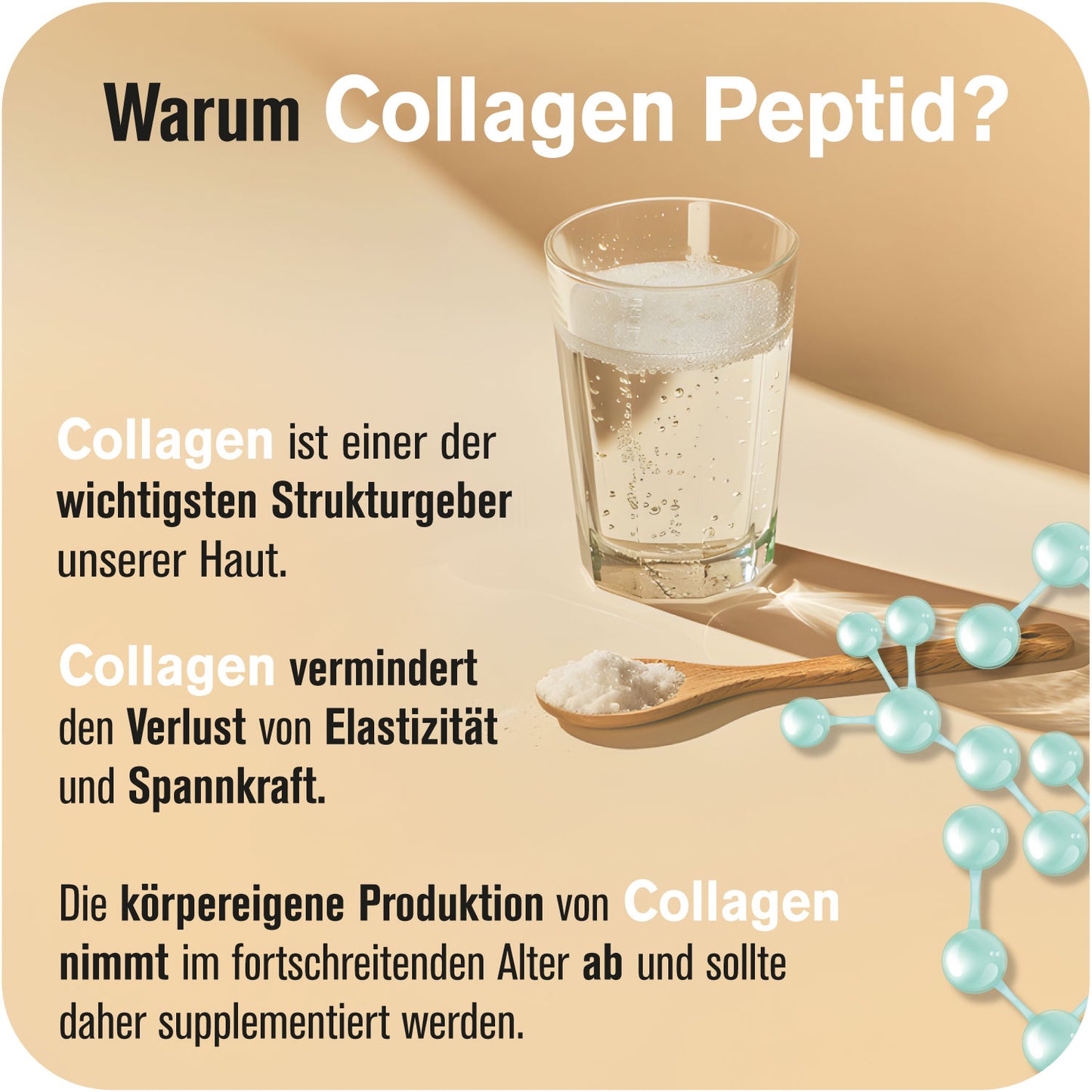 ALL STARS COLLAGEN PEPTIDE PULVER - 300G DOSE