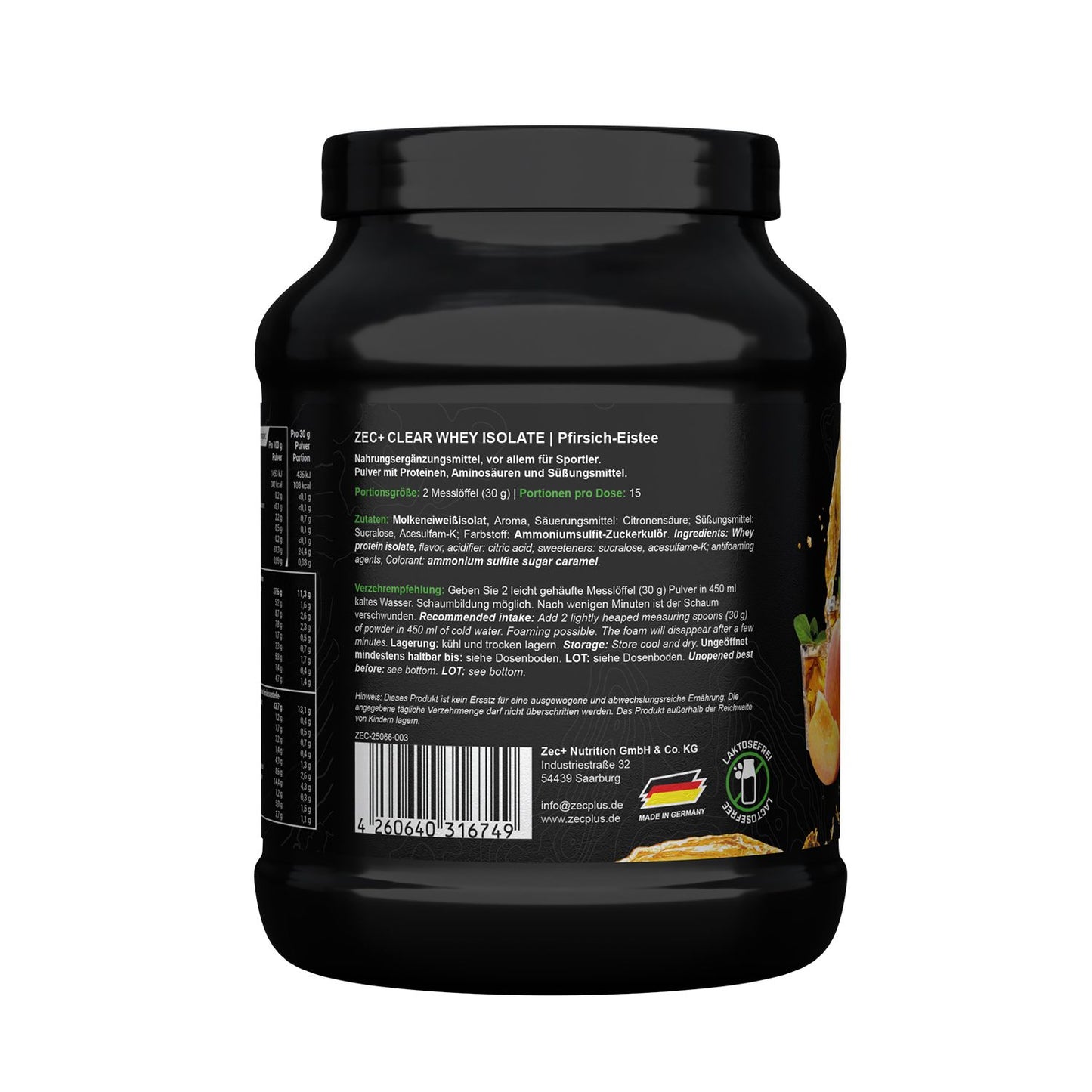 ZEC+ CLEAR WHEY ISOLATE - 450g