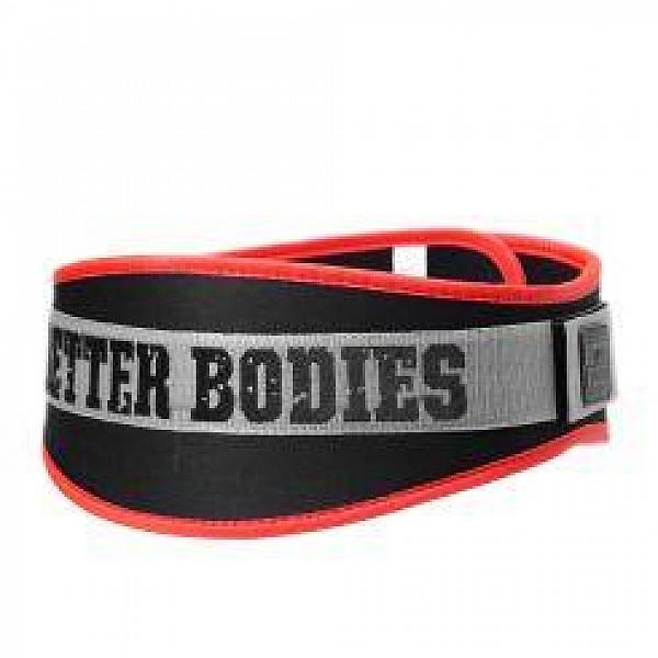 Better Bodies Basic Gym Belt - Black / Jester Red