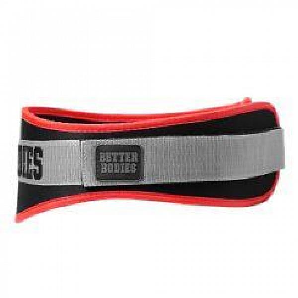 Better Bodies Basic Gym Belt - Black / Jester Red