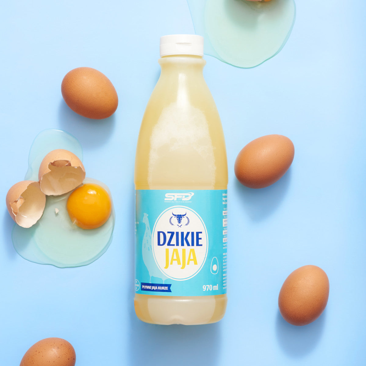 SFD DZIKIE JAJA Liquid Egg Whites - 970ml