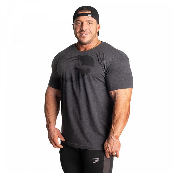GASP Cadet Tee - Dark Grey Melange