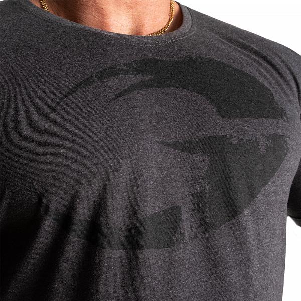 GASP Cadet Tee - Dark Grey Melange