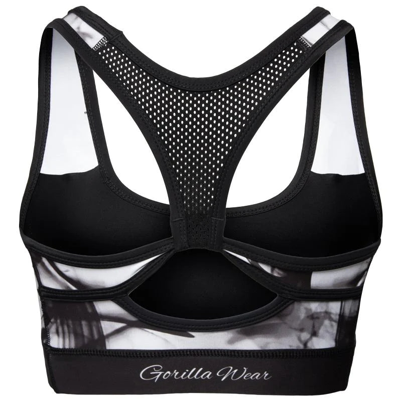 Phoenix Sports Bra - Schwarz/Weiss