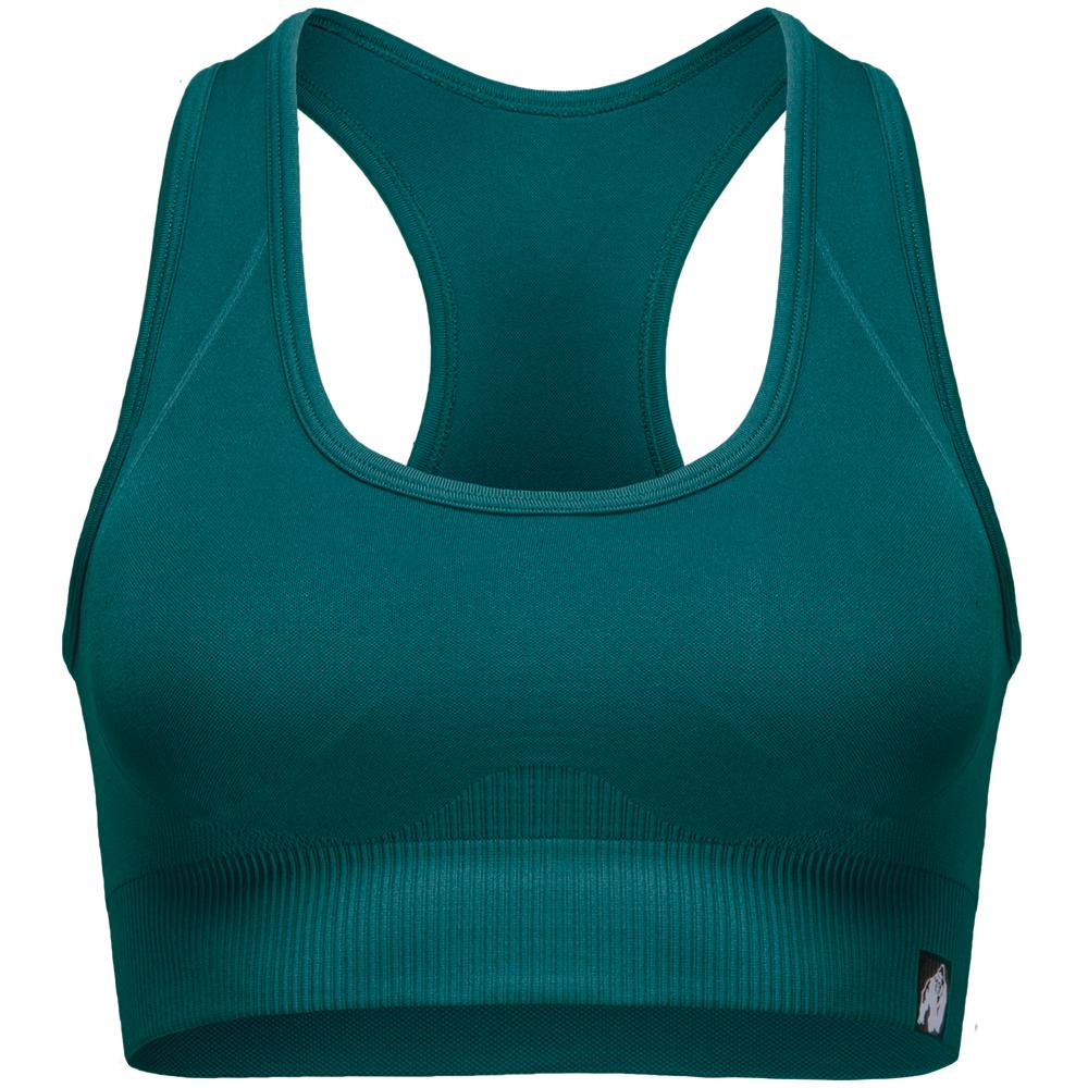 Yava Seamless Sports Bra - Petrol