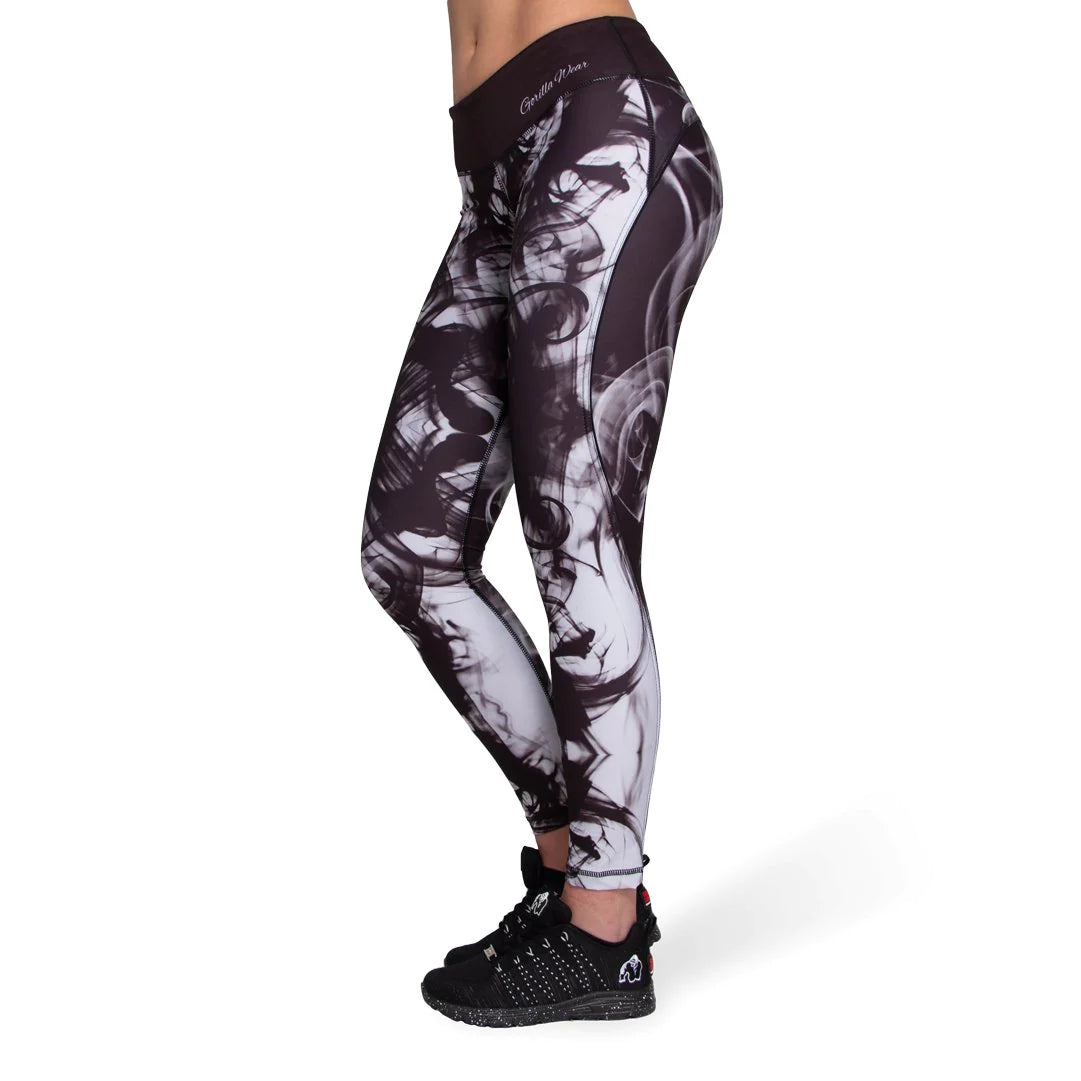 Phoenix Tights - Schwarz/Weiss