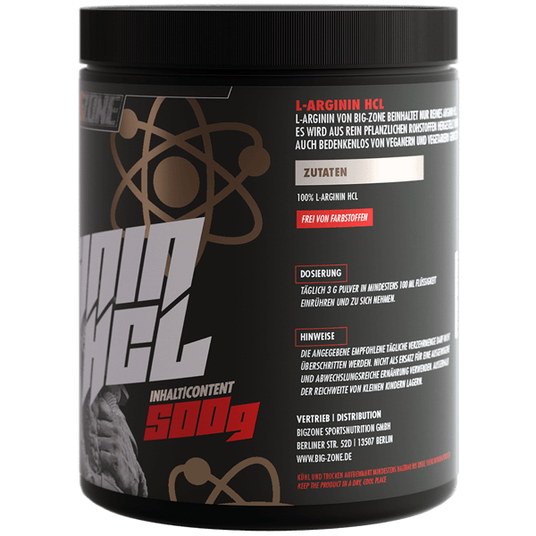 Big Zone Arginin HCL (500g)
