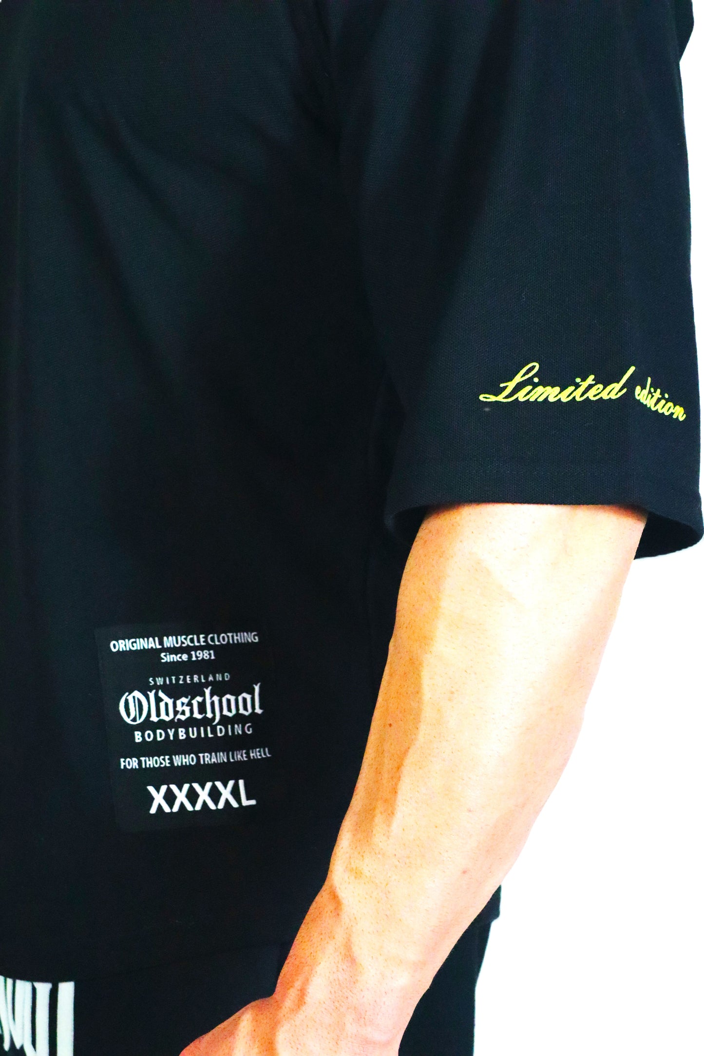 XXXXL LIMITED EDITION SHIRT SCHWARZ/NEON GELB