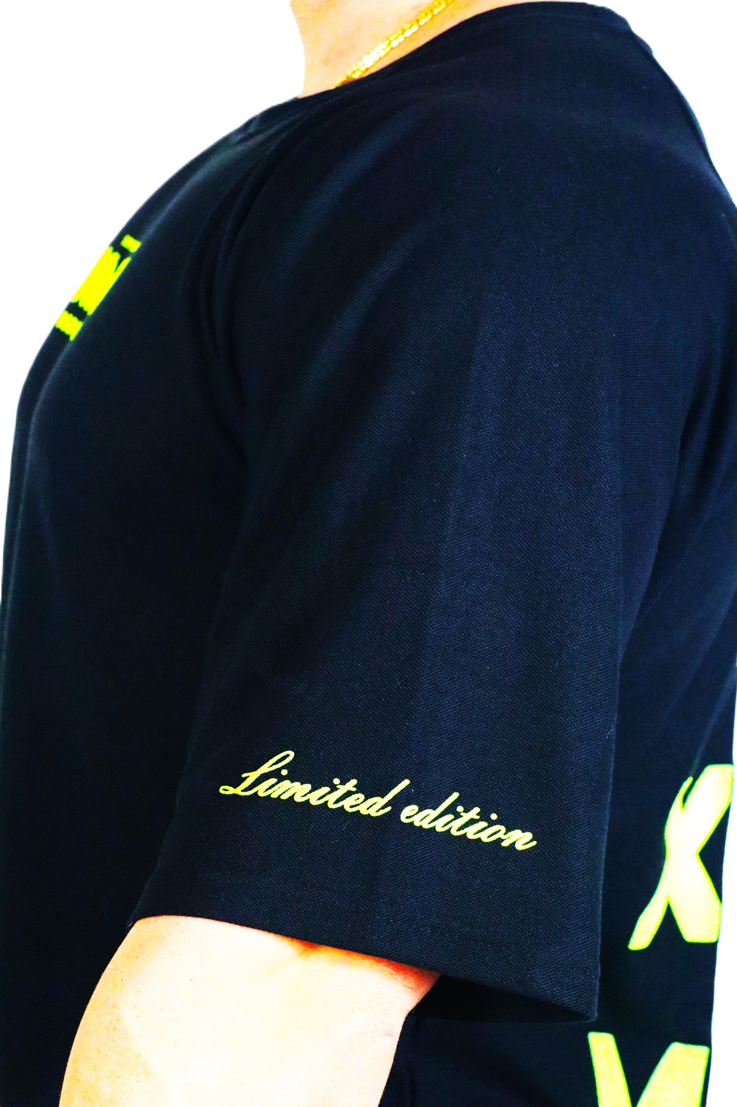 XXXXL LIMITED EDITION SHIRT SCHWARZ/NEON GELB