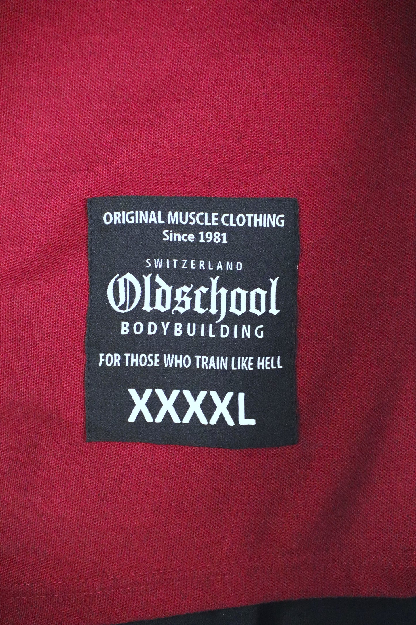 XXXXL LIMITED EDITION SHIRT BORDEAUX/GOLD