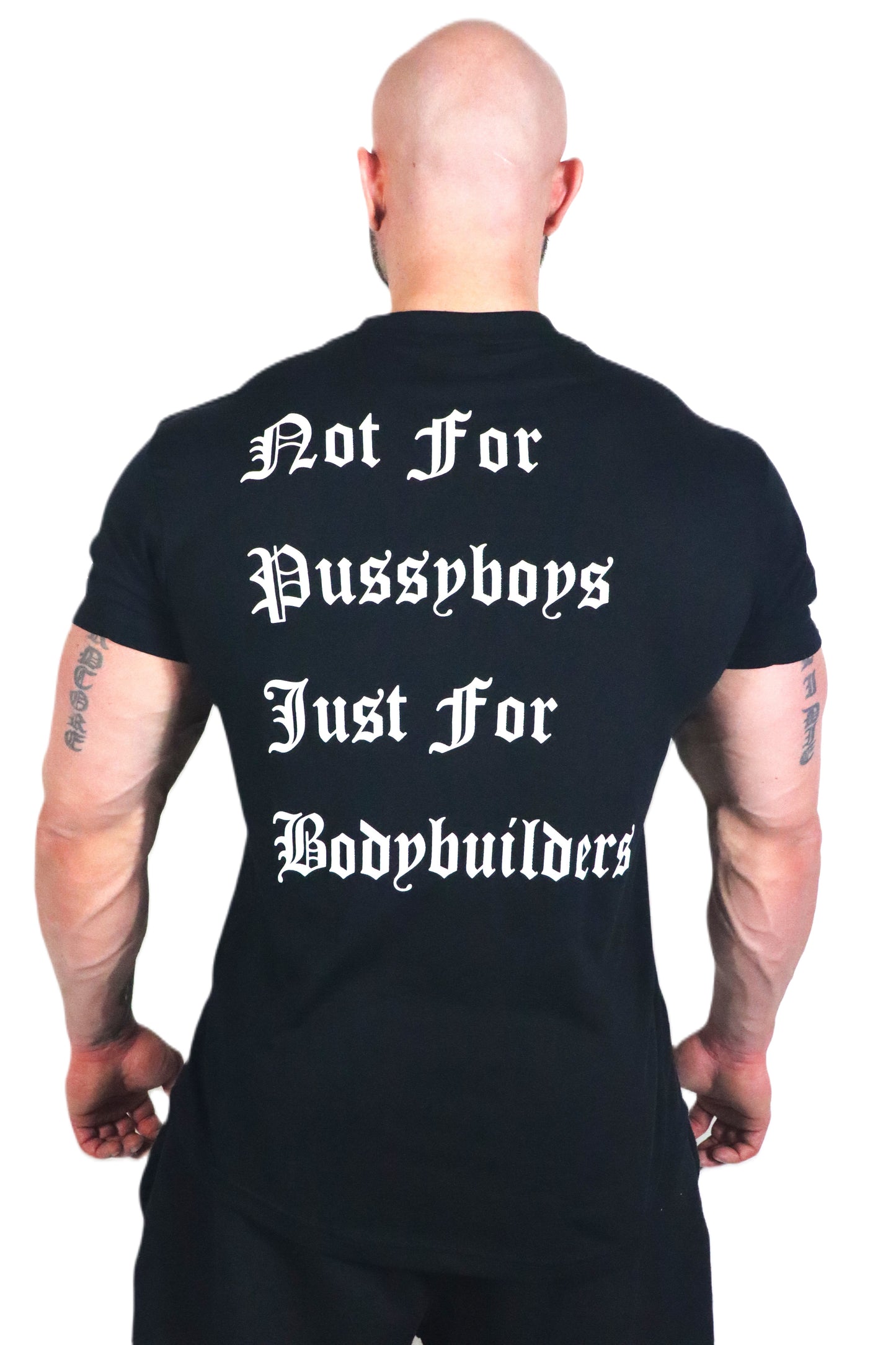 NOT FOR PUSSYBOYS SHIRT SCHWARZ/WEISS
