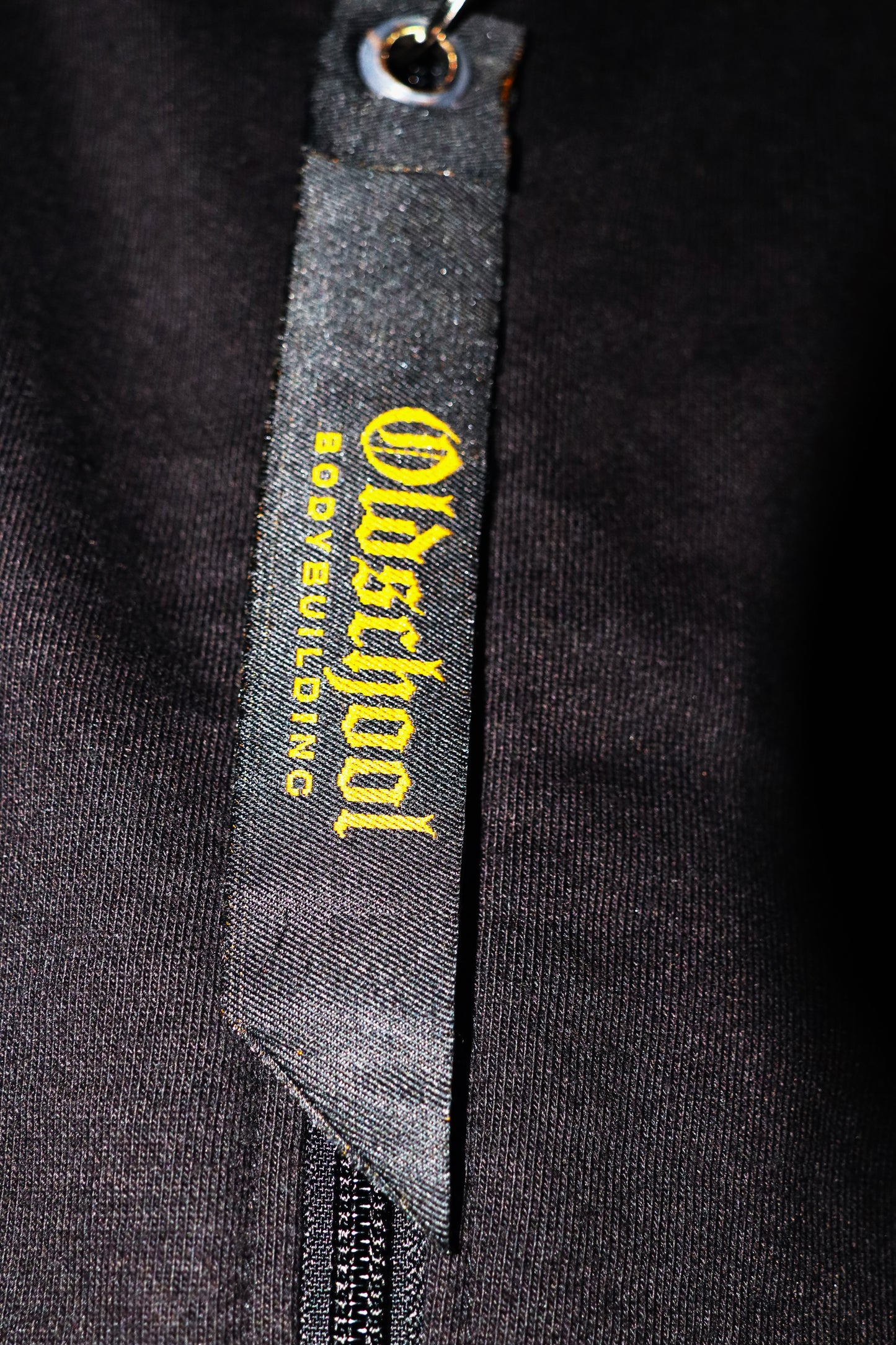 TRUE BODYBUILDING ZIPPED HOODIE SCHWARZ