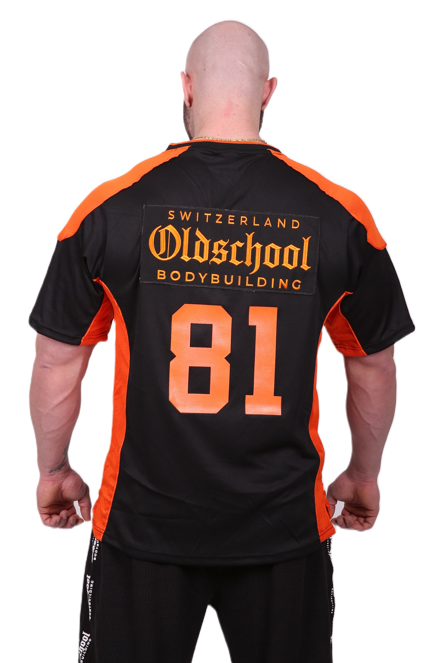 Football Shirt Schwarz / Orange