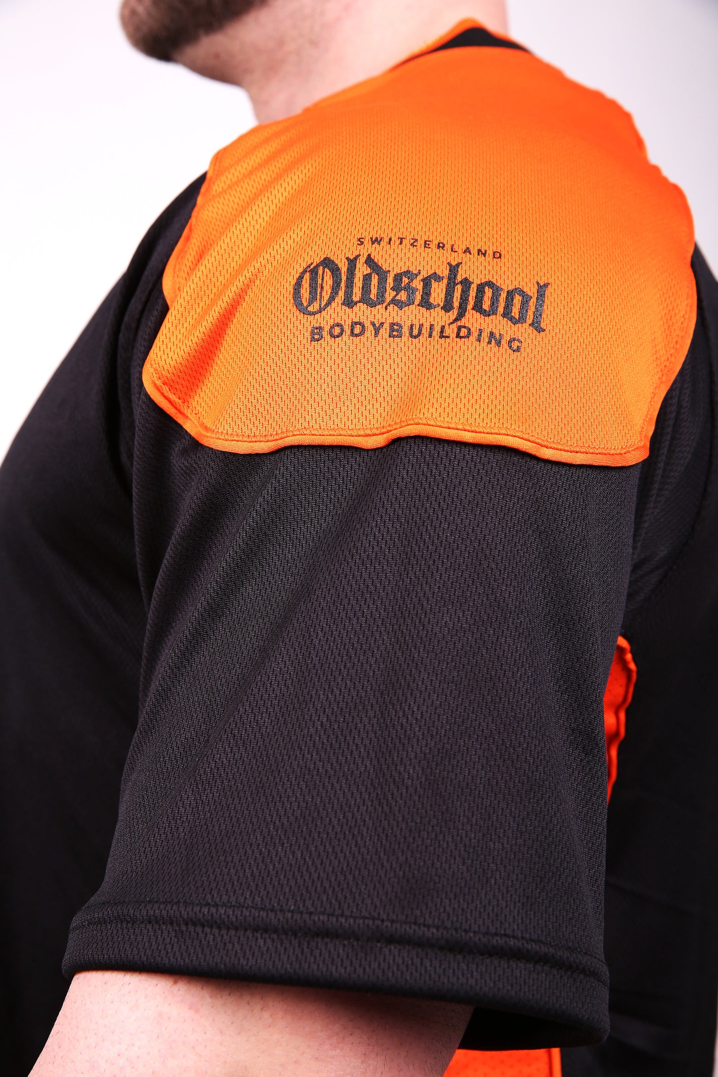 Football Shirt Schwarz / Orange