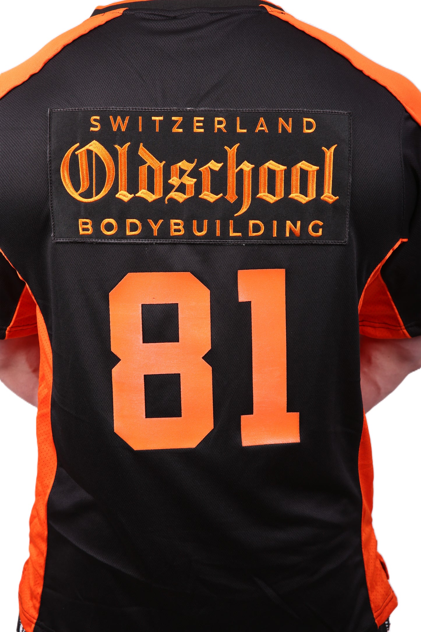 Football Shirt Schwarz / Orange