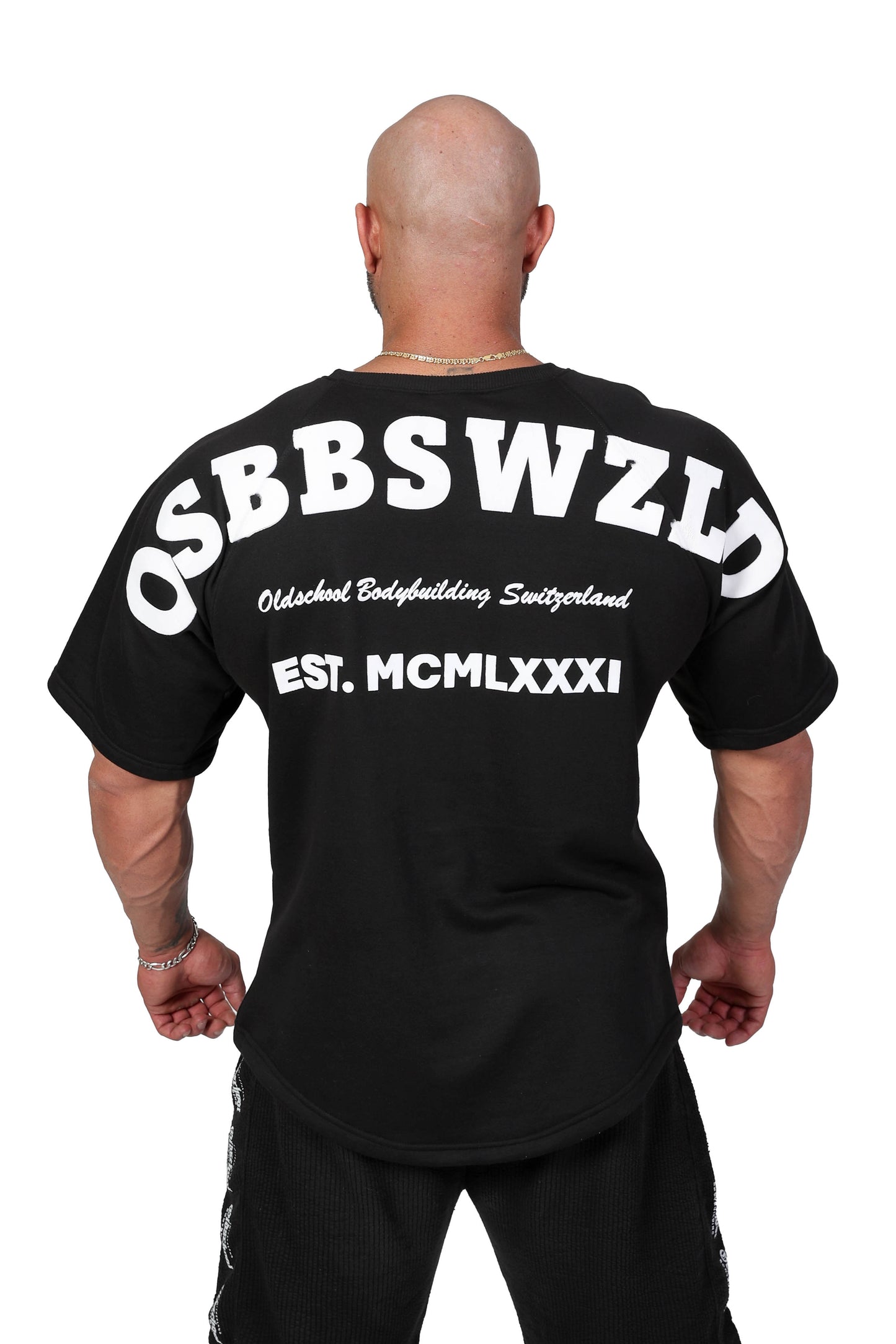 OLDSCHOOLBODYBUILDING FANADIX SUMMER OVERSIZE TEE SCHWARZ