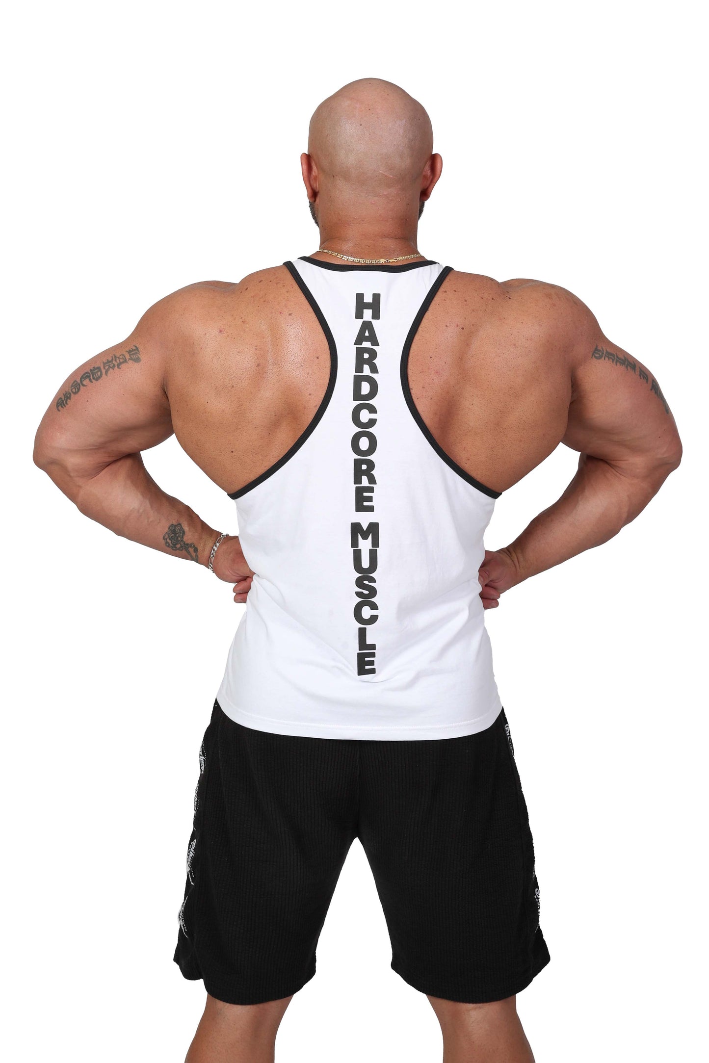 OLDSCHOOLBODYBUILDING CLASSIC STRINGER WEISS