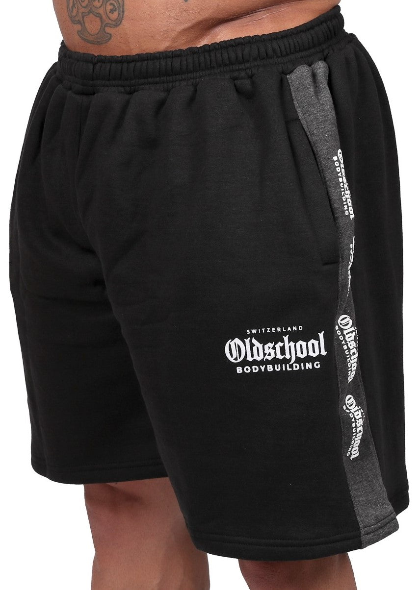 TWO TONE SHORTS SCHWARZ/GRAU