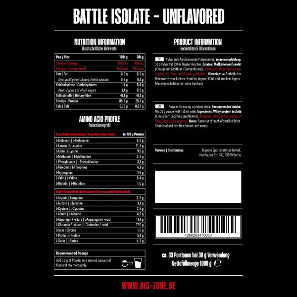 Battle Isolate - 1000g