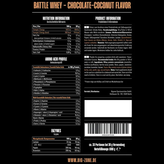 Battle Whey - 1000g