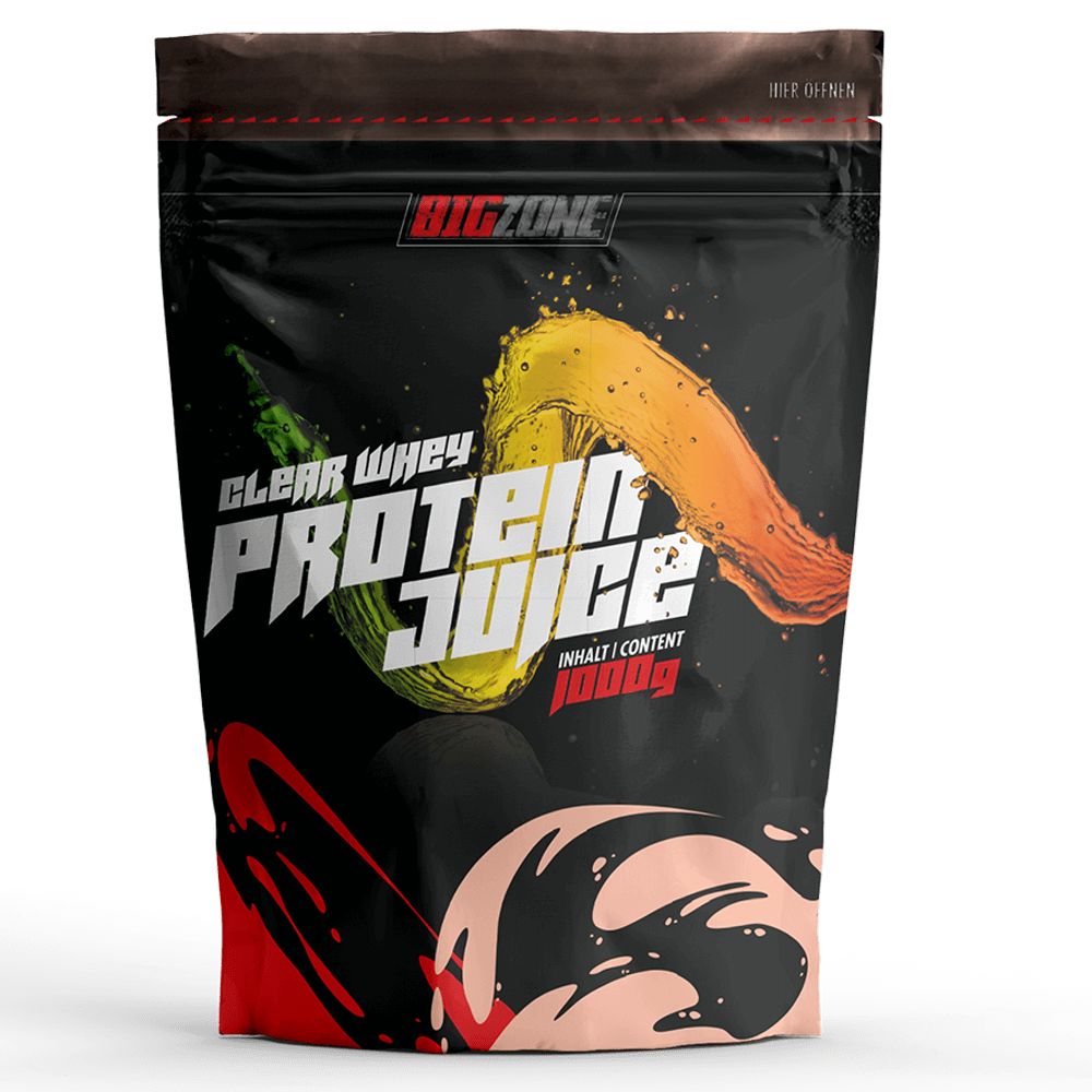 Big Zone Clear Whey Protein Juice 1000g Beutel