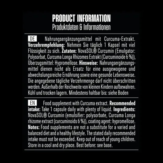 Big Zone NovaSol® Curcumin (90 Liquid Kapseln)