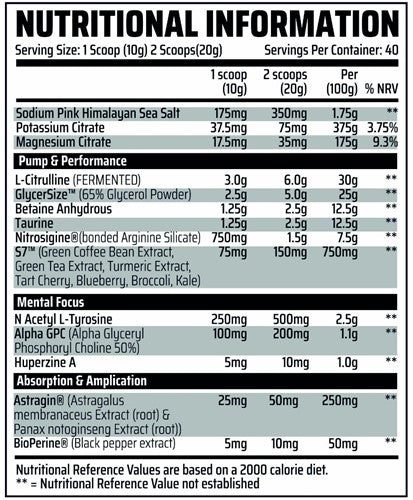CW NITRO PUMP - 400GR