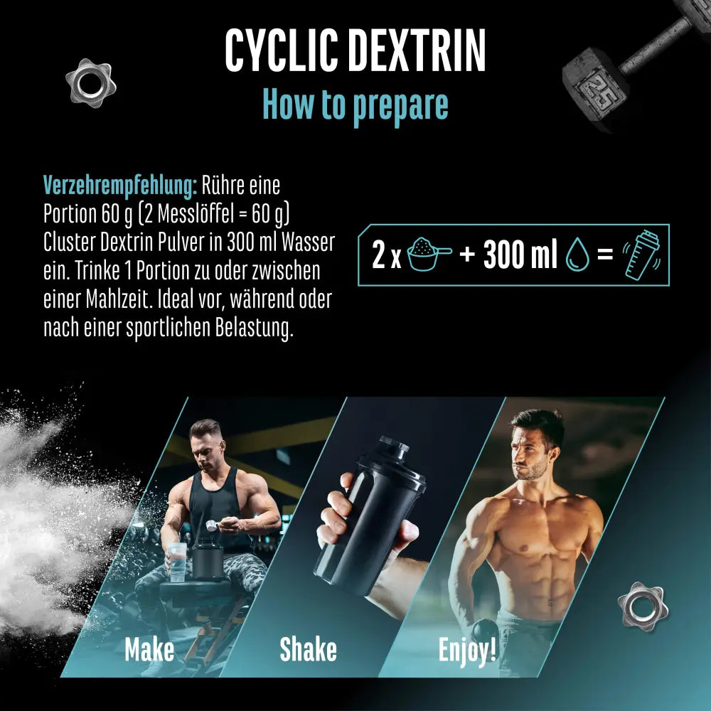 GEN Cyclic - Cluster Dextrin - 1000g