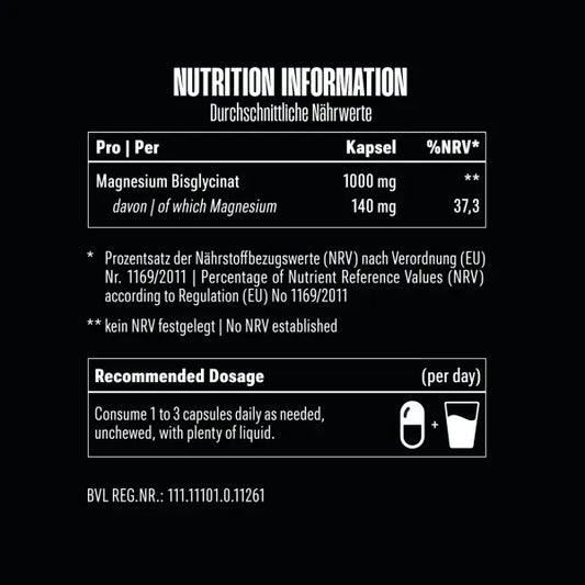 Big Zone Magnesium Bisglycinat (240 Kapseln)