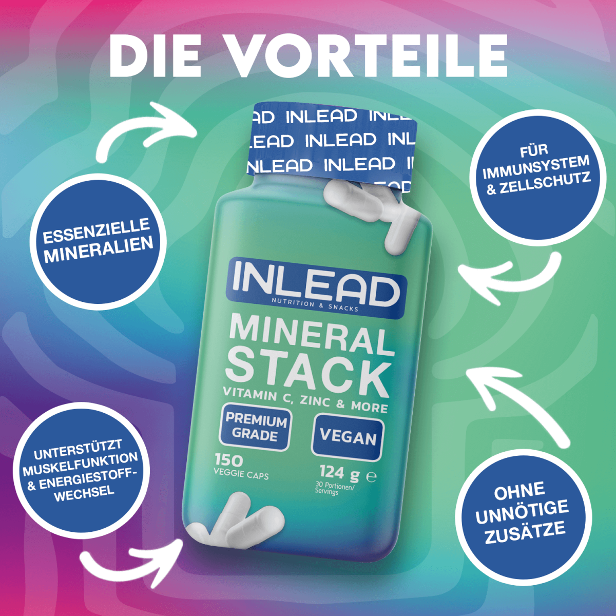 Inlead Mineral Stack 150 Caps