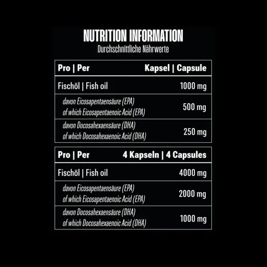Big Zone Omega 3 Triglyceride 120 Kapseln