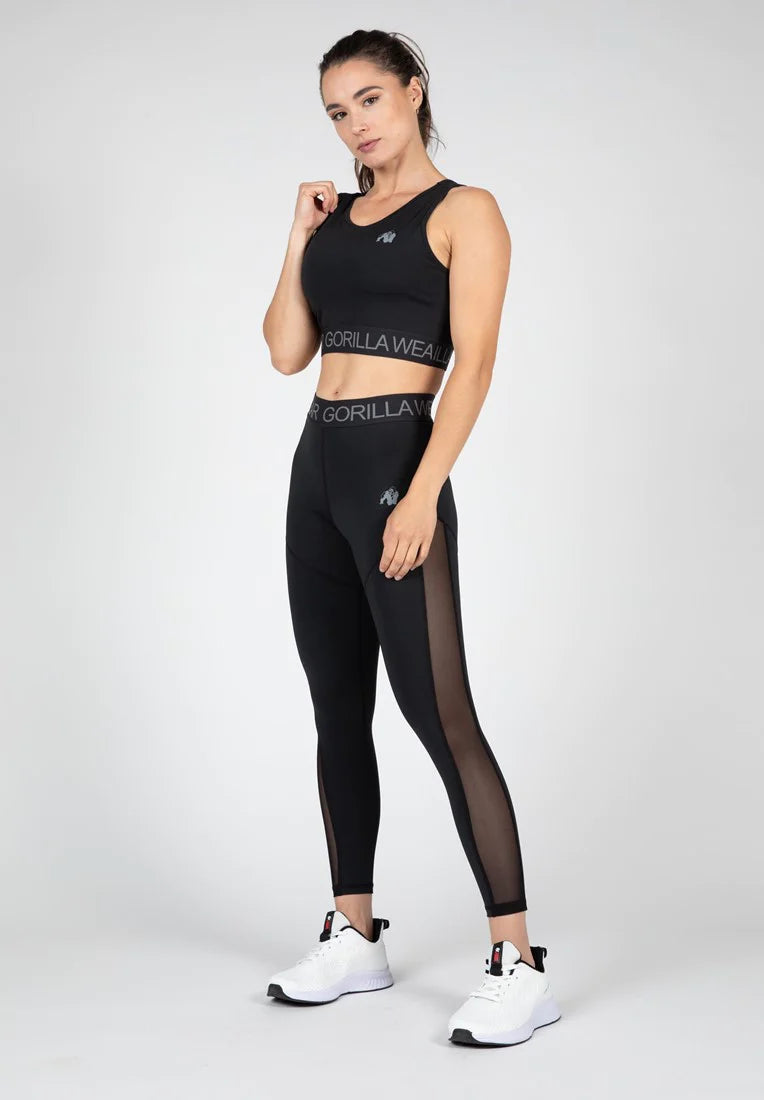 Osseo Crop Top - Schwarz