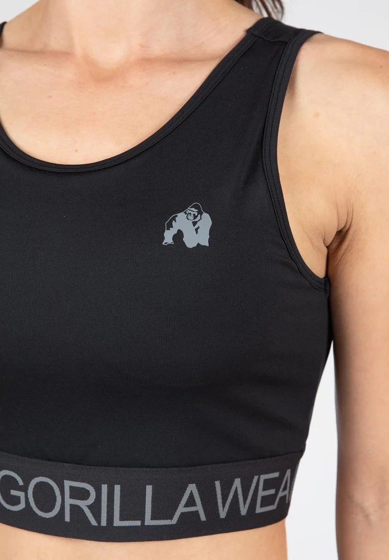 Osseo Crop Top - Schwarz