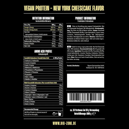 Big Zone Battle Vegan - 1000g