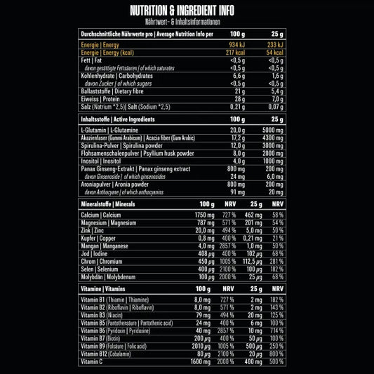 Big Zone Vitafuse 750g Dose