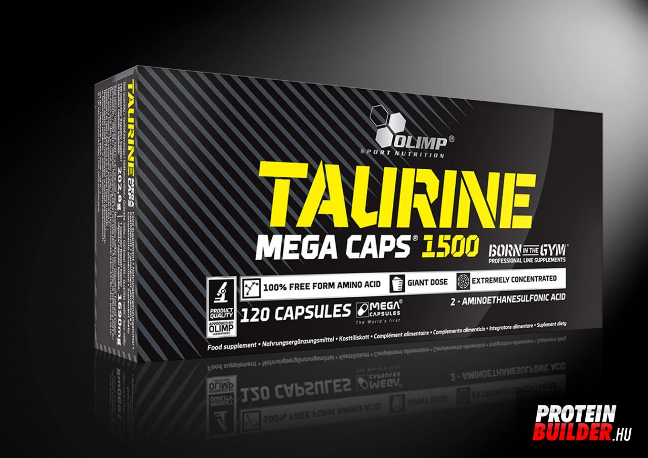 TAURIN MEGA CAPS® – 1500mg hochwertiges Taurin in einer Kapsel