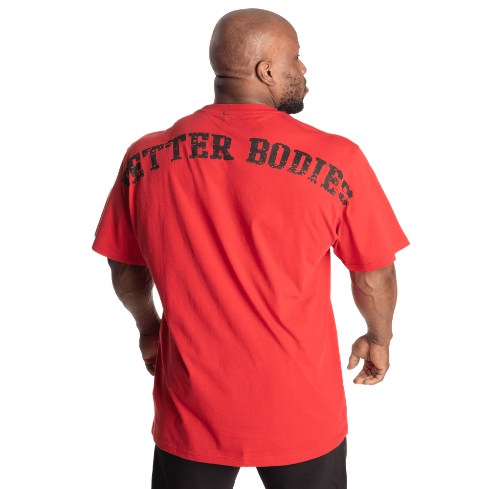 Better Bodies Union Original Tee - Chili Red