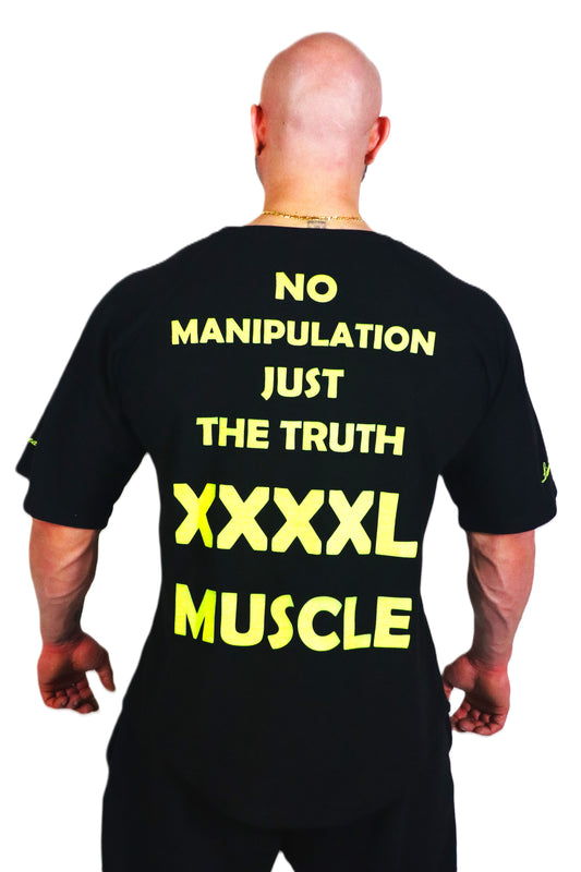 XXXXL LIMITED EDITION SHIRT SCHWARZ/NEON GELB