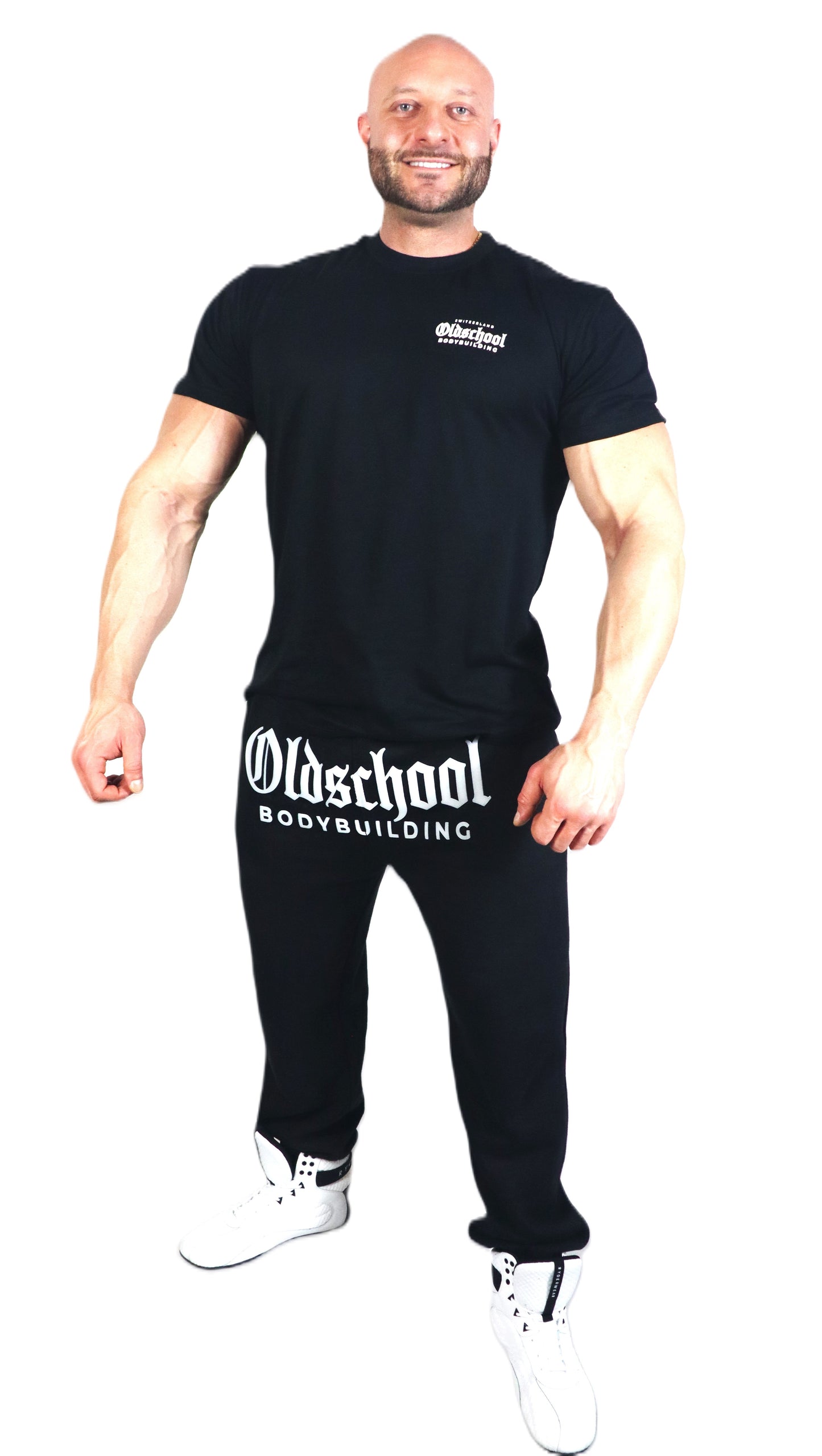 SIGNATURE OLDSCHOOL PANTS SCHWARZ WEISS