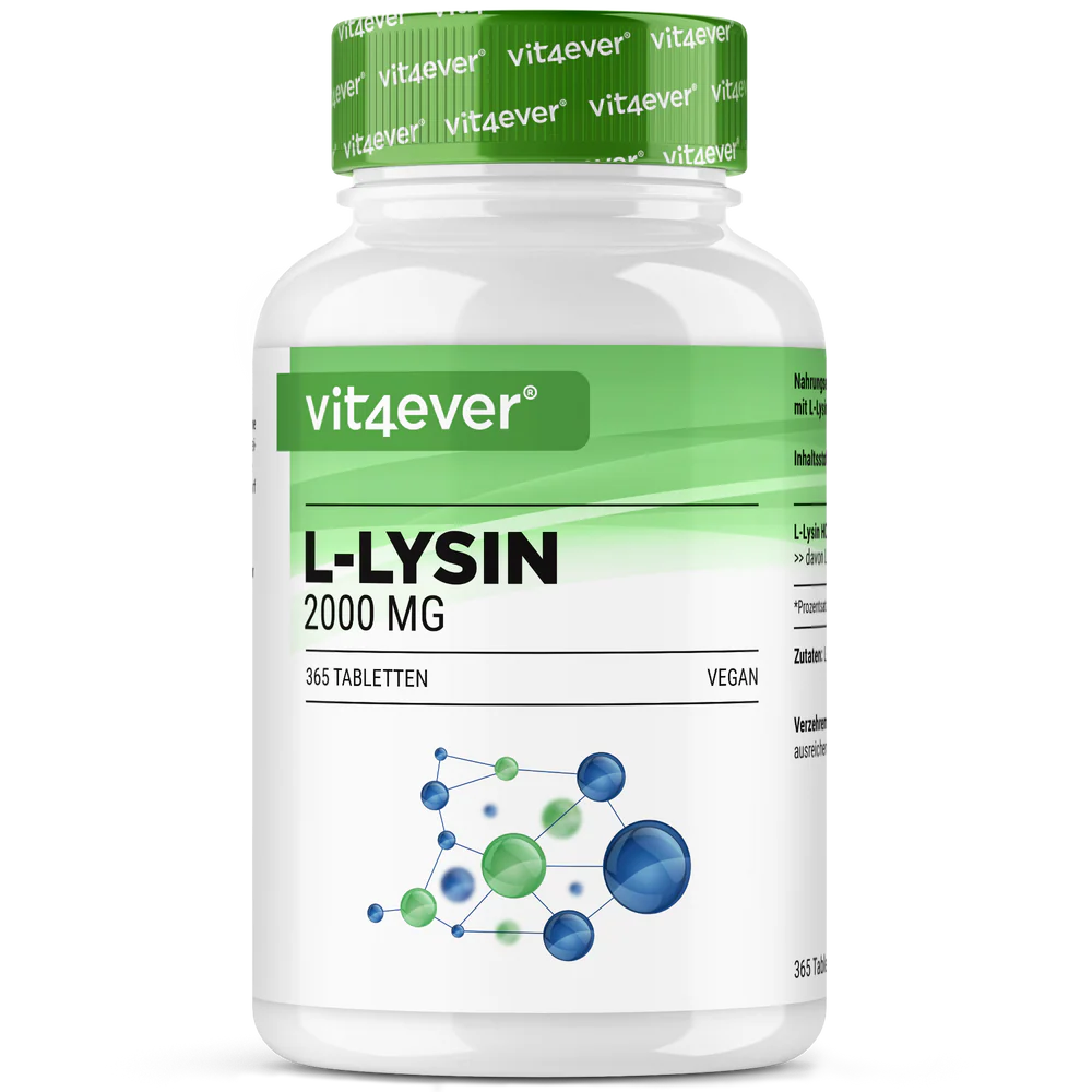 Vit4ever L-Lysin 1000 mg hochdosiert