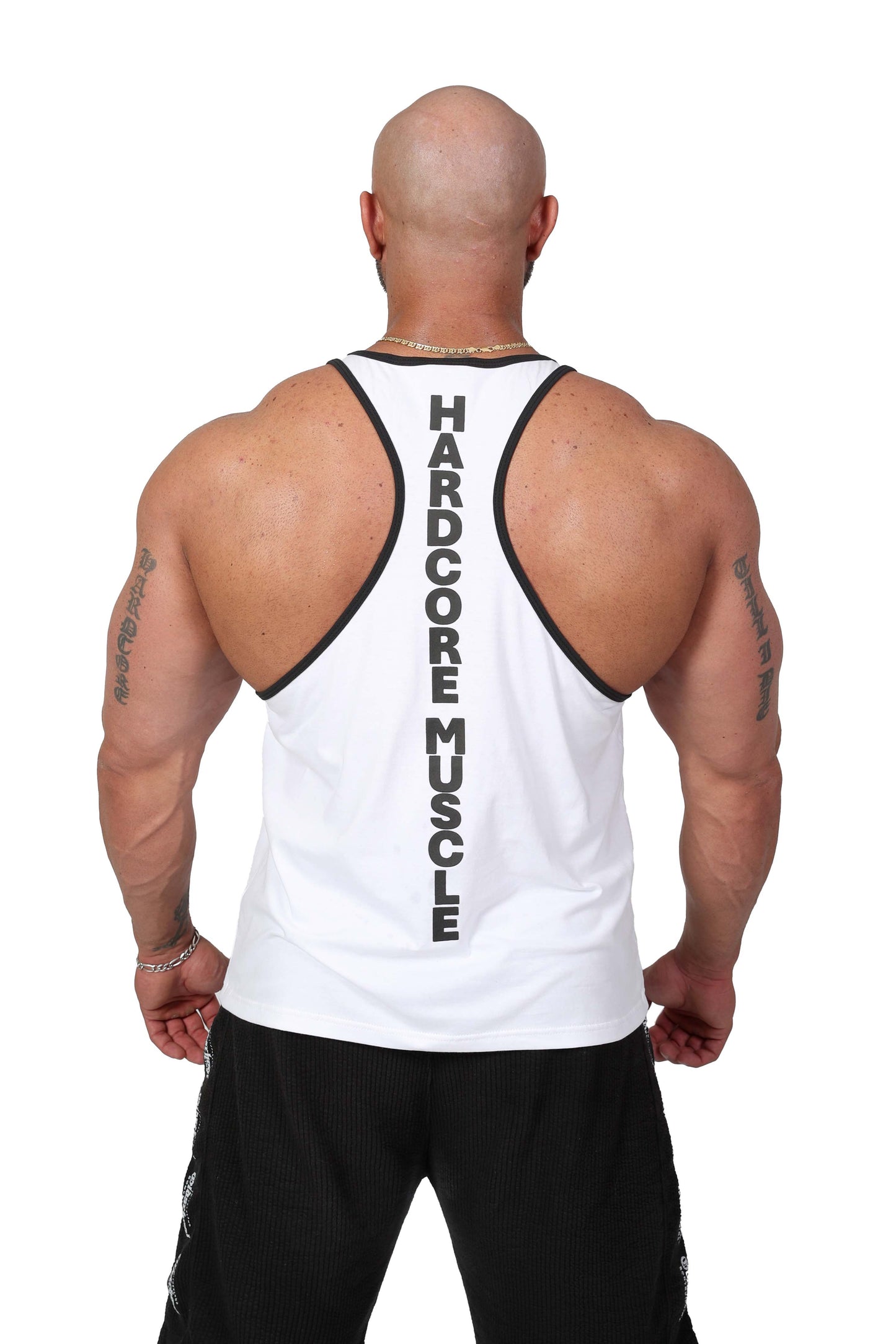 OLDSCHOOLBODYBUILDING  CLASSIC STRINGER WEISS