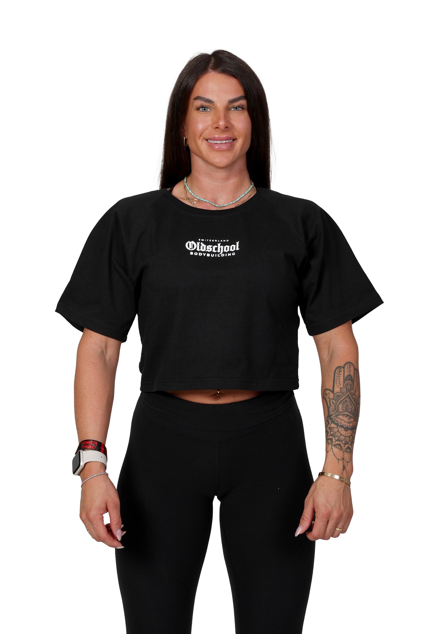 OLDSCHOOLBODYBUILDING  FANADIX SUMMER WOMANS CROP SHIRT