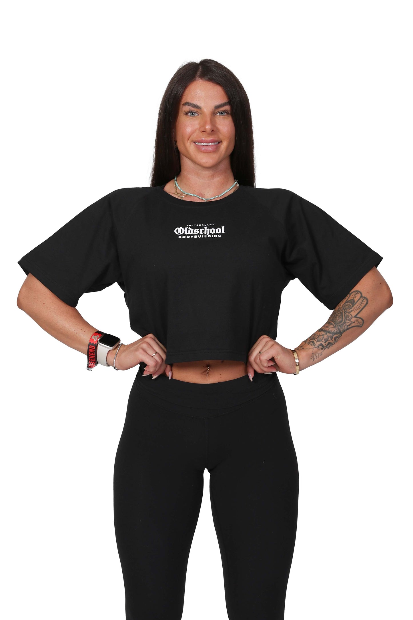OLDSCHOOLBODYBUILDING  FANADIX SUMMER WOMANS CROP SHIRT