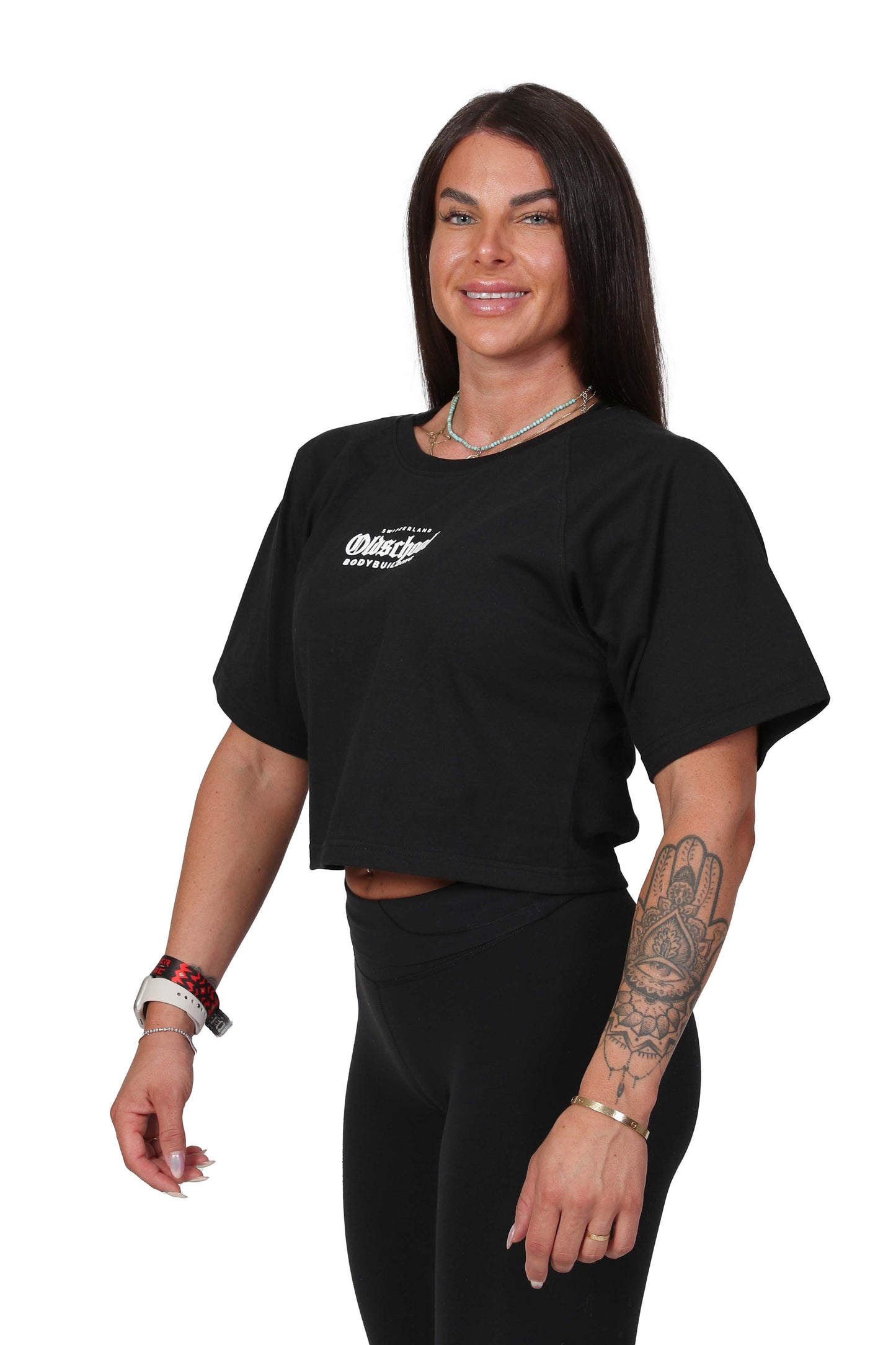 OLDSCHOOLBODYBUILDING  FANADIX SUMMER WOMANS CROP SHIRT