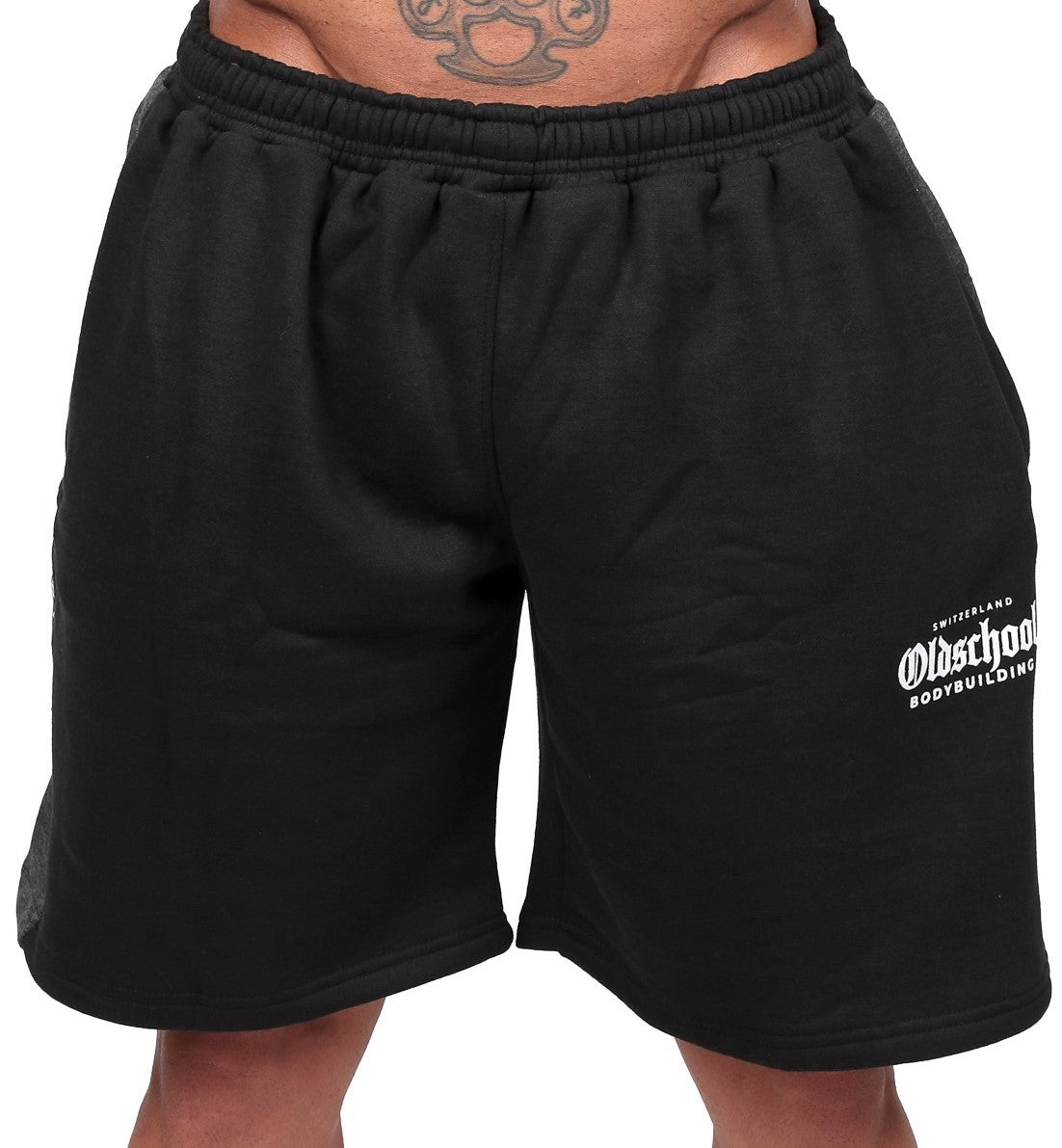 TWO TONE SHORTS SCHWARZ/GRAU