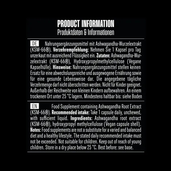 Big Zone Ashwagandha KSM-66® (120 Kapseln)