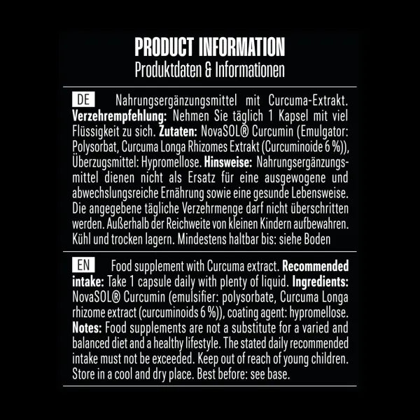 Big Zone NovaSol® Curcumin (90 Liquid Kapseln)