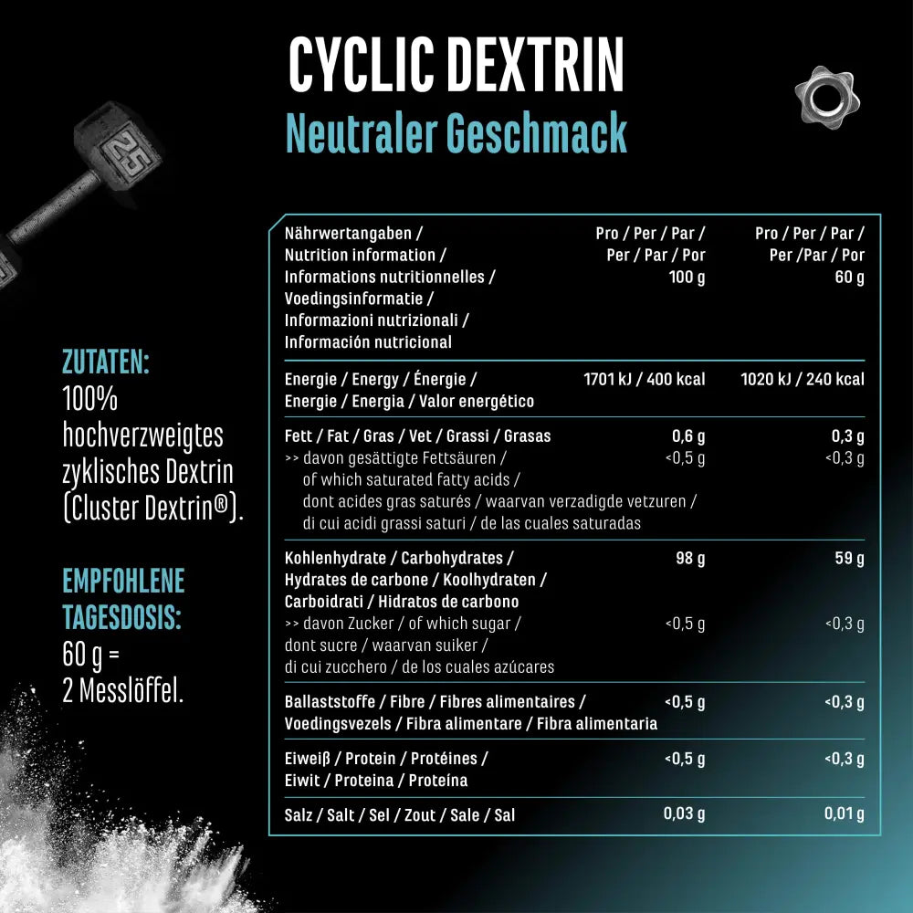 GEN Cyclic - Cluster Dextrin - 1000g